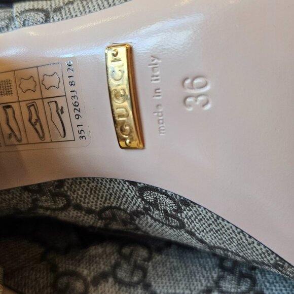 GUCCI Blondie GG-Supreme Canvas Boots - Picture 11 of 13